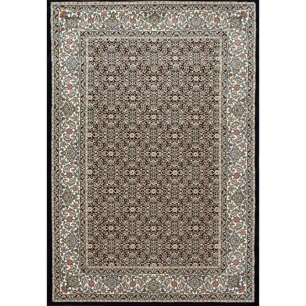 Dynamic Rugs 57011-3464 Ancient Garden 9.2 Ft. X 12.10 Ft. Rectangle Rug in Navy